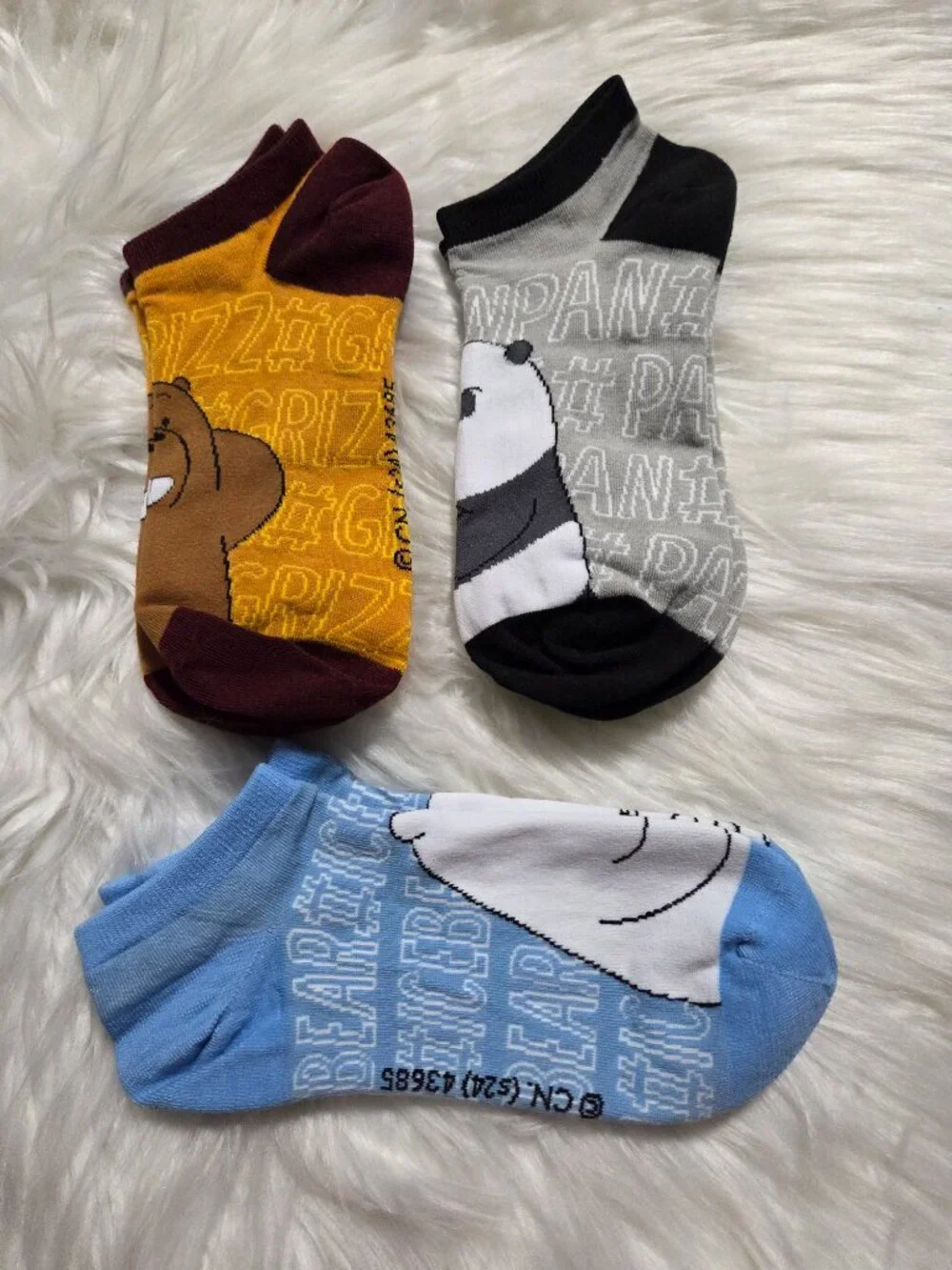 We Bare Bears Sock Set